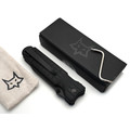 Нож складной Fox Predator Evolution tanto FFX-449 B сталь Niolox Black Idroglider, рукоять FRN black Нож складной Fox Predator Evolution tanto FFX-449 B сталь Niolox Black Idroglider, рукоять FRN black