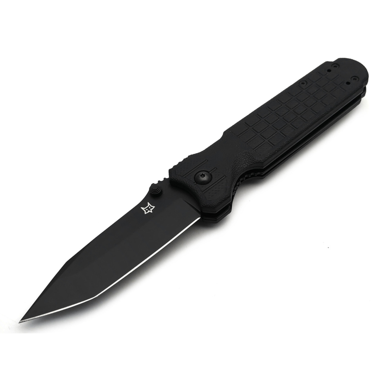 Нож складной Fox Predator Evolution tanto FFX-449 B сталь Niolox Black Idroglider, рукоять FRN black