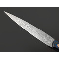 Волчий Век нож Кинжалоид Custom сталь 95Х18 WA худ. травление, рукоять Карбон blue, пины медь Волчий Век нож Кинжалоид Custom сталь 95Х18 WA худ. травление, рукоять Карбон blue, пины медь