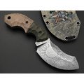 Волчий Век нож Кондрат 8 Custom "Оружие Предков" сталь 95Х18 WA худ. травление, рукоять G10 tan & olive