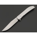 Dr.Tech складной нож Pikeblade D4366G сталь D2, рукоять Titanium TC4 gray