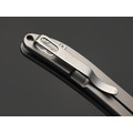 Dr.Tech складной нож Pikeblade D4366G сталь D2, рукоять Titanium TC4 gray