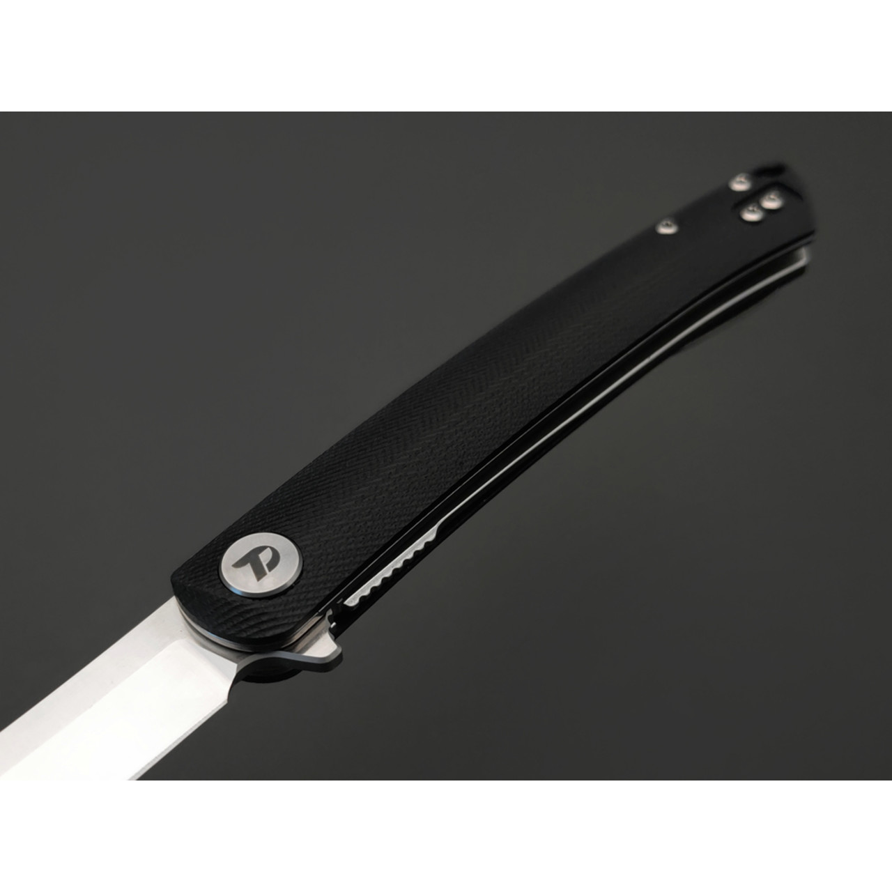 Dr.Tech складной нож Kogatana D4224LB сталь D2, рукоять G10 black