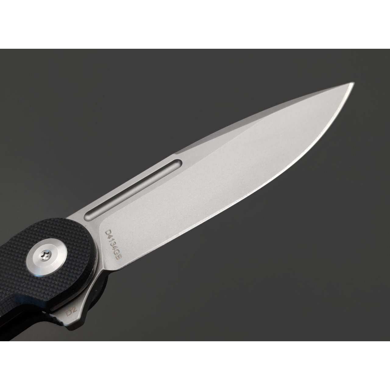 Dr.Tech складной нож Artemis D4134GB сталь D2, рукоять G10 black