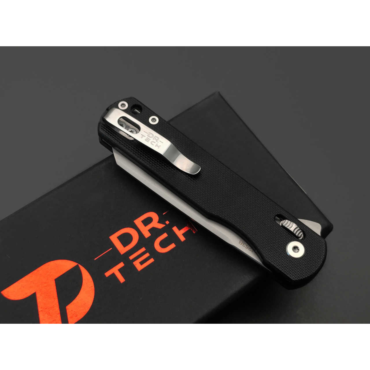Dr.Tech складной нож Loky D4253B сталь D2, рукоять G10 чёрный
