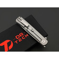 Dr.Tech складной нож Impuls D4369G сталь D2, рукоять Titanium TC4 gray