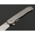 Dr.Tech складной нож Impuls D4369G сталь D2, рукоять Titanium TC4 gray