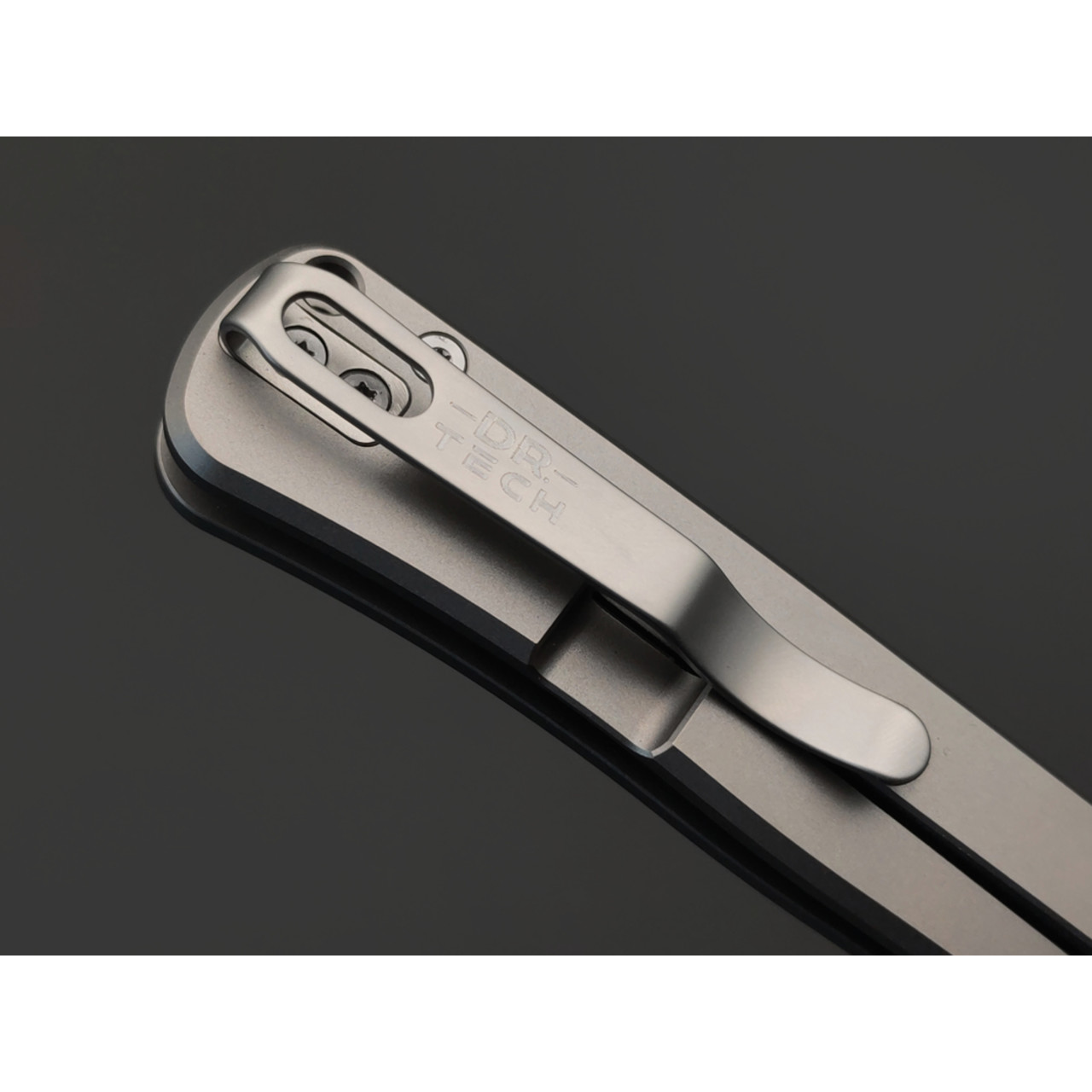 Dr.Tech складной нож Impuls D4369G сталь D2, рукоять Titanium TC4 gray