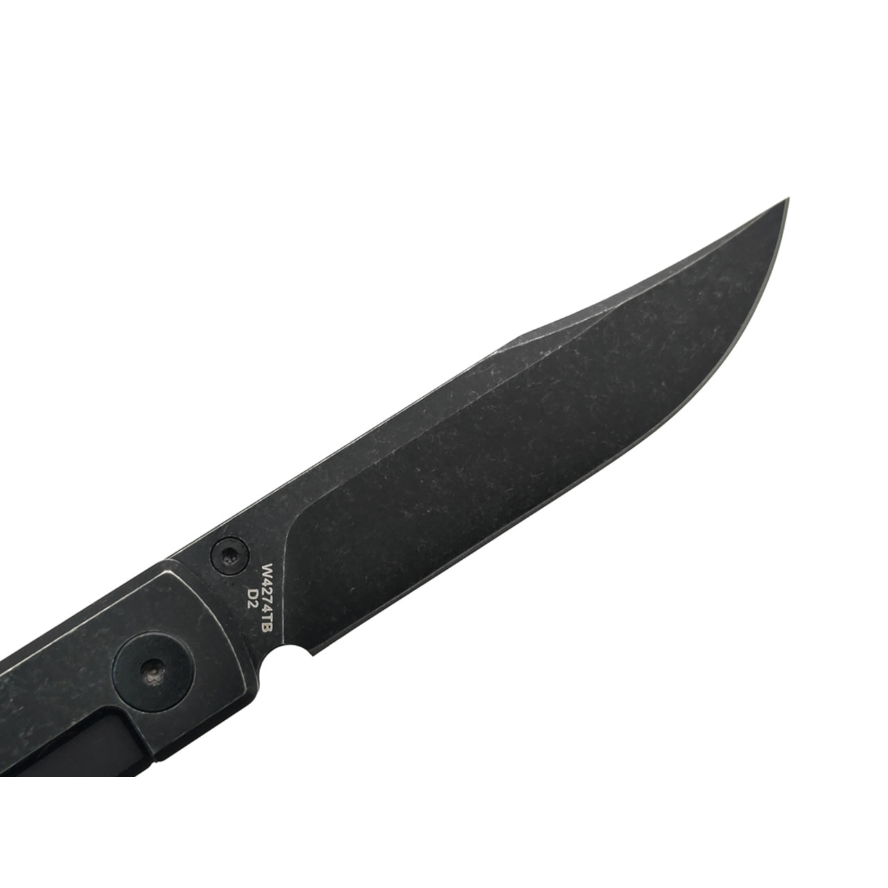 WIN+ by Dr.Tech складной нож Regnum W4274TB сталь D2, рукоять Titanium TC4 black