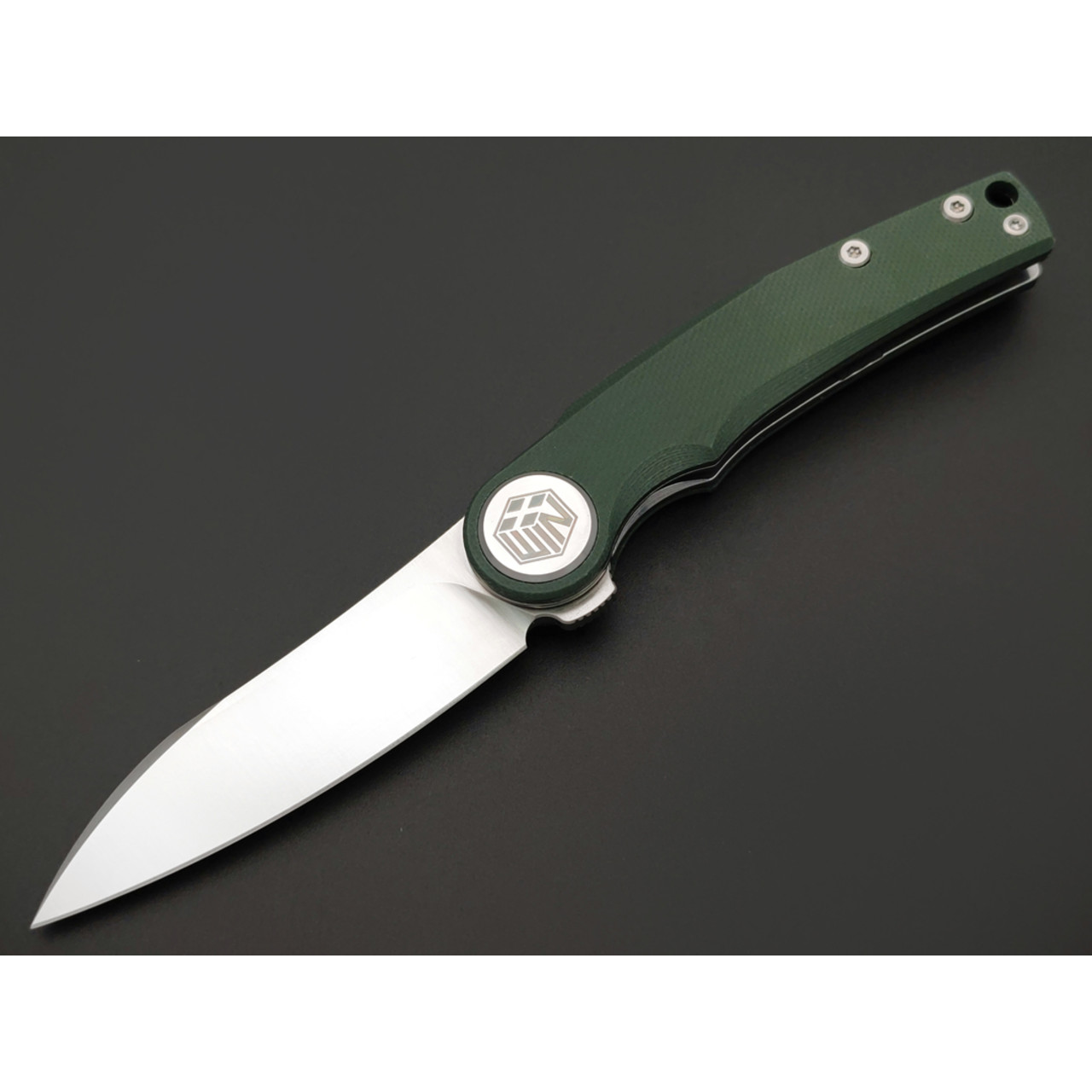 WIN+ by Dr.Tech складной нож Atoll W3618GG сталь D2, рукоять G10 green