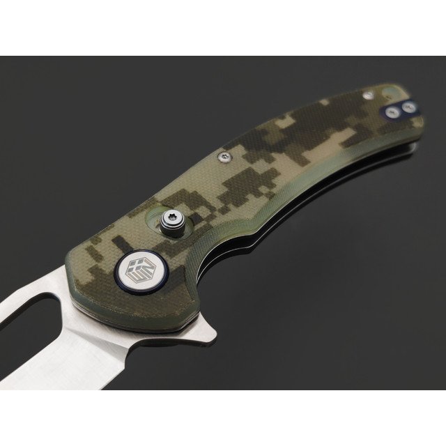 WIN+ by Dr.Tech складной нож Skerry W3444GC сталь D2, рукоять G10 camo