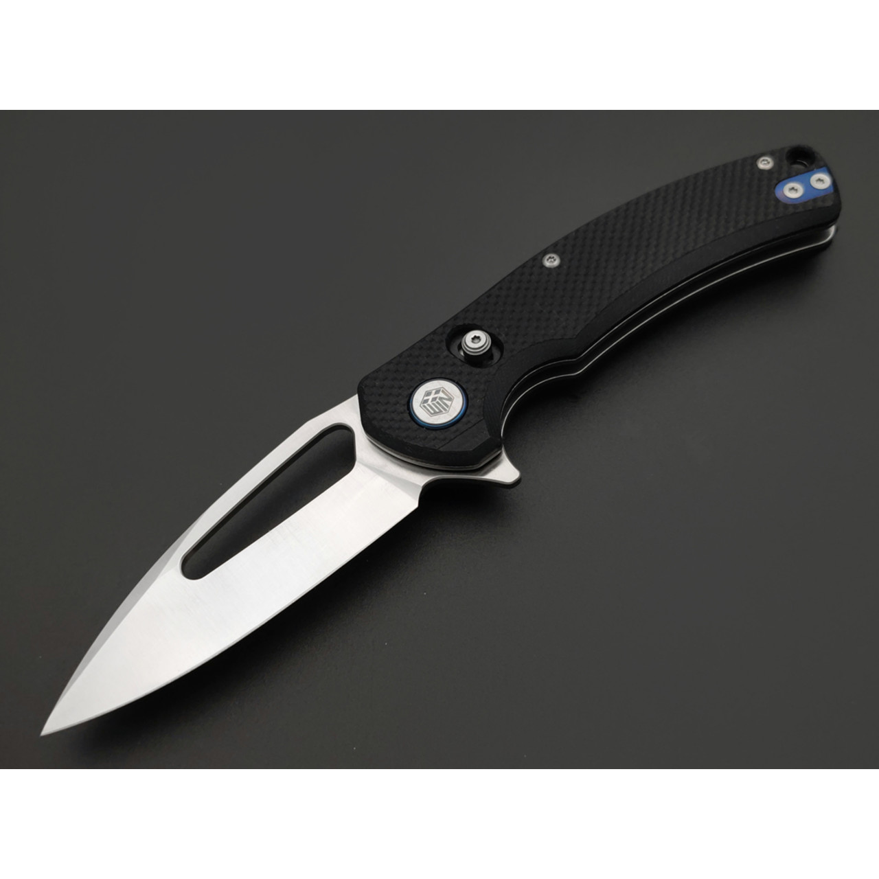 WIN+ by Dr.Tech складной нож Skerry W3444GB сталь D2, рукоять G10 black