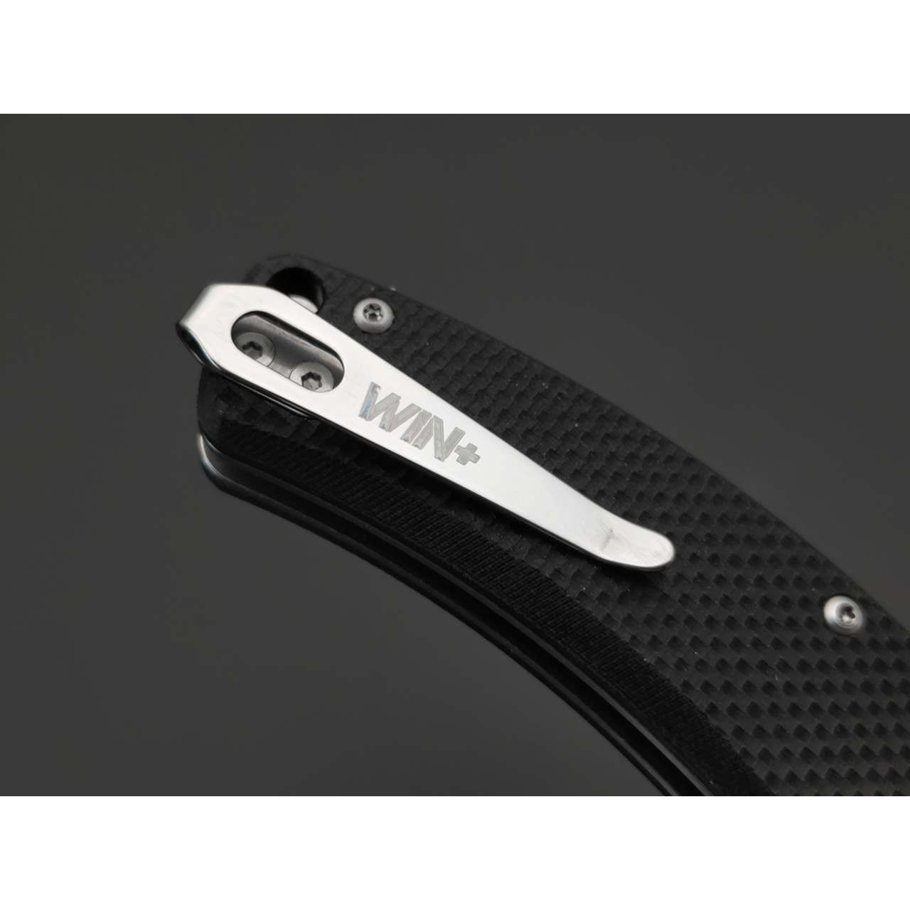 WIN+ by Dr.Tech складной нож Skerry W3444GB сталь D2, рукоять G10 black