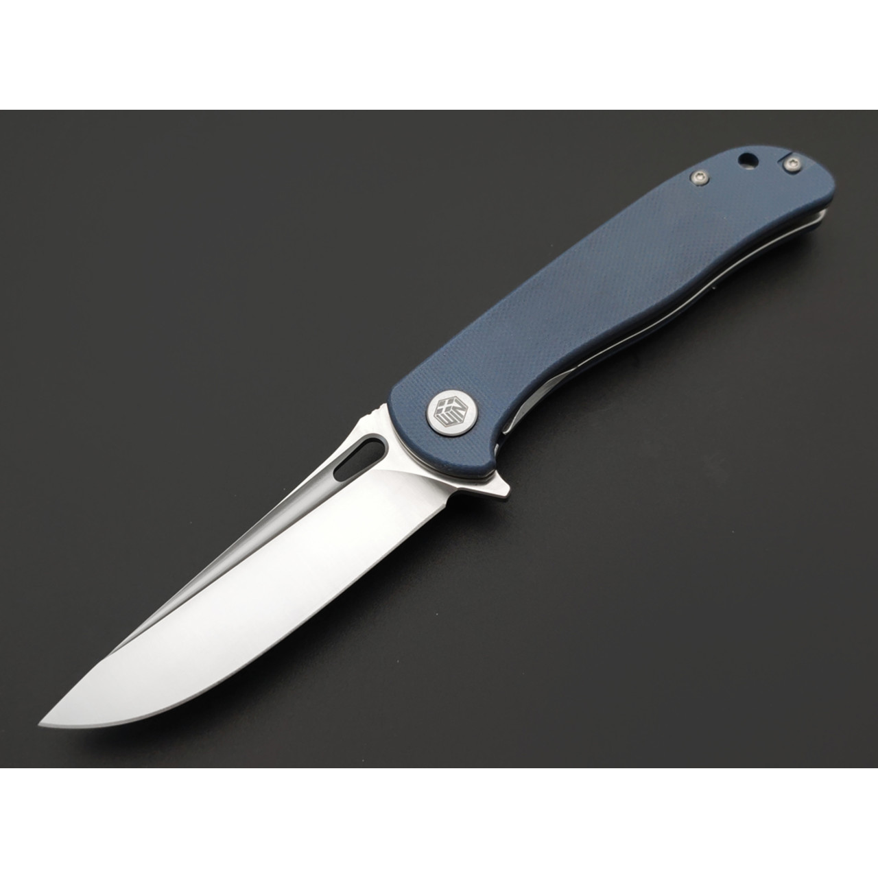 WIN+ by Dr.Tech складной нож Ruby W3898GBL сталь D2, рукоять G10 denim blue