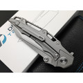 Dr.Tech складной нож Kiber D3385G сталь M390, рукоять Titanium TC4 gray, zirconium alloy Damascus Dr.Tech складной нож Kiber D3385G сталь M390, рукоять Titanium TC4 gray, zirconium alloy Damascus