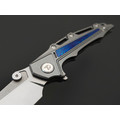 Dr.Tech складной нож Kiber D3385G сталь M390, рукоять Titanium TC4 gray, zirconium alloy Damascus Dr.Tech складной нож Kiber D3385G сталь M390, рукоять Titanium TC4 gray, zirconium alloy Damascus