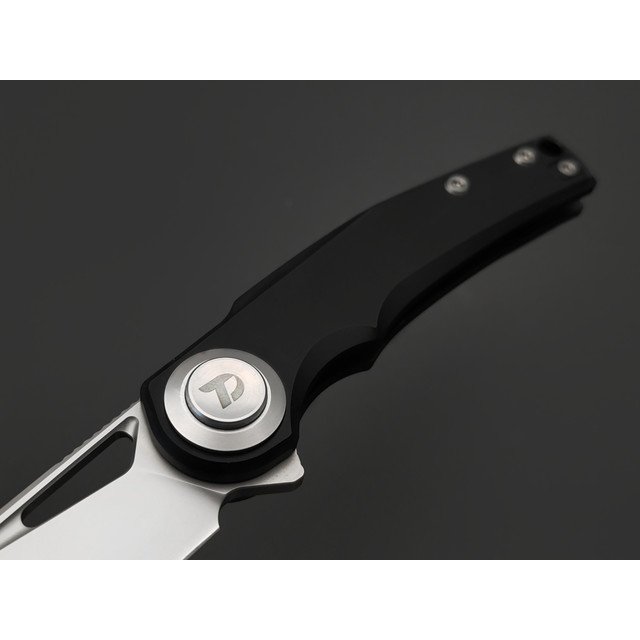 Dr.Tech складной нож Ondin Pro D4130B сталь M390, рукоять Titanium TC4 black