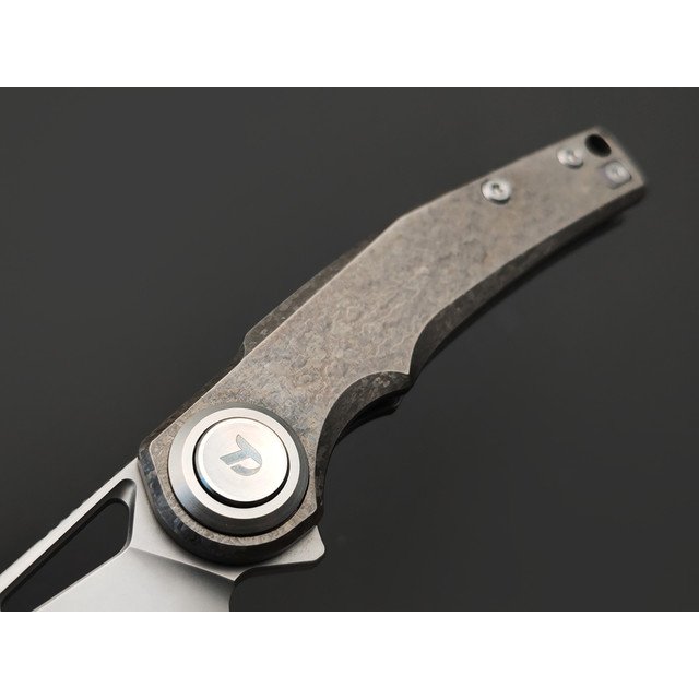 Dr.Tech складной нож Ondin Pro D4130BR сталь M390, рукоять Titanium TC4 bronze