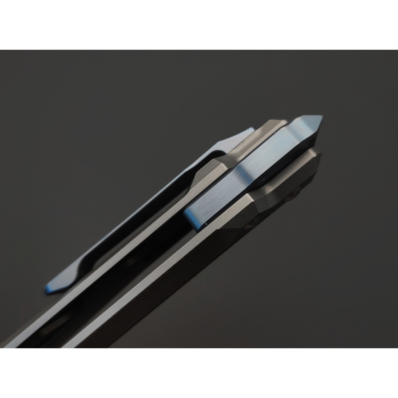 Dr.Tech складной нож Stormway D5311TG сталь CPM S35VN, рукоять Titanium TC4 gray