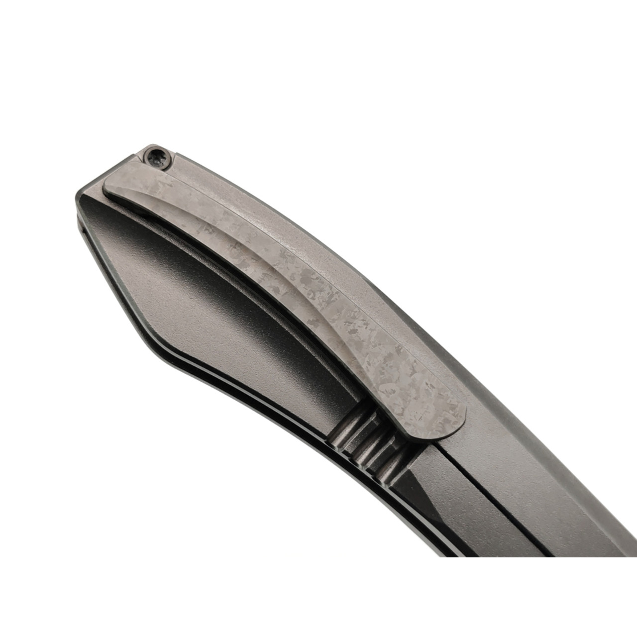 TuoTown складной нож Specter TST-MSD сталь M390 DLC, рукоять рукоять Titanium TC4, Crystal Ti gold