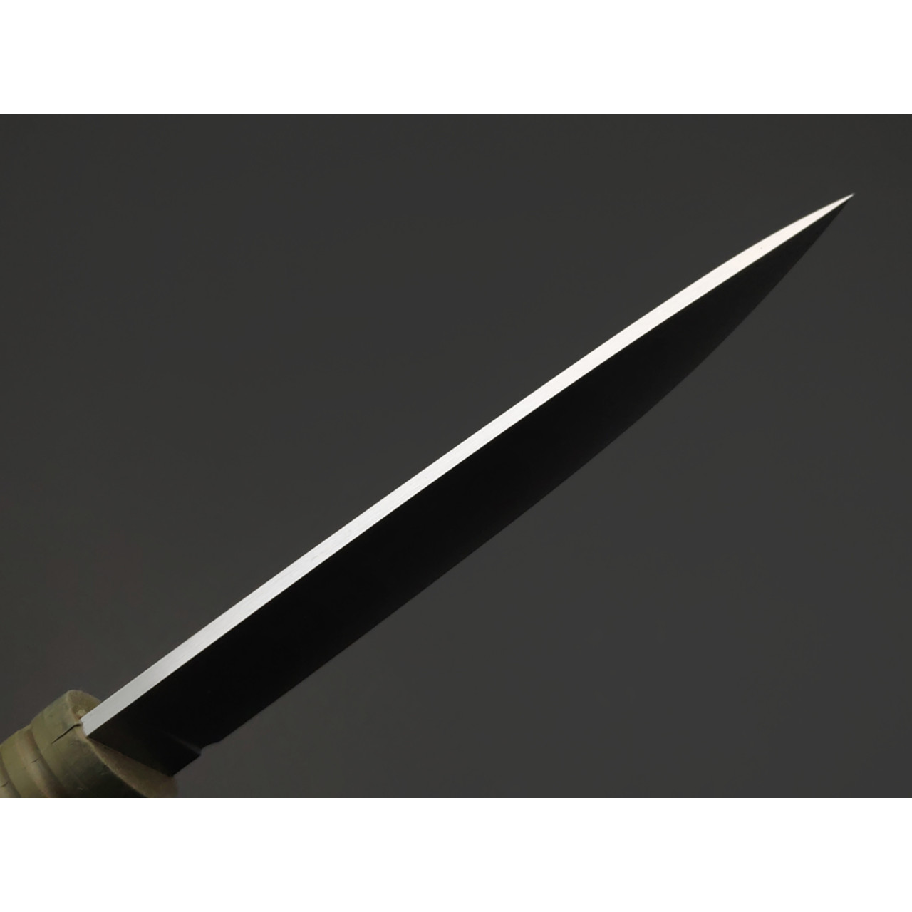 Золотое Сечение нож Победа сталь Aus-10Co satin, спуски конвекс, рукоять Эластрон olive