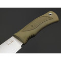 Золотое Сечение нож Победа сталь Aus-10Co satin, спуски конвекс, рукоять Эластрон olive
