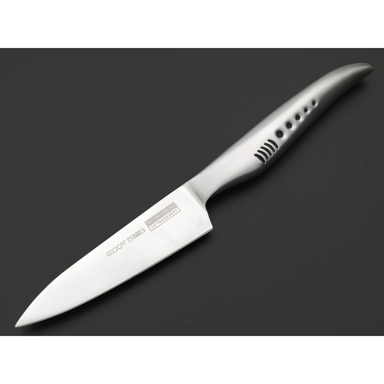 QXF Shark овощной нож R-5373 сталь 50Cr15MoV, рукоять сталь