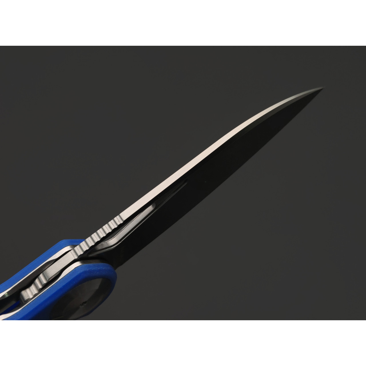 Dr.Tech складной нож Ondin Pro D4130GBL сталь D2, рукоять G10 blue