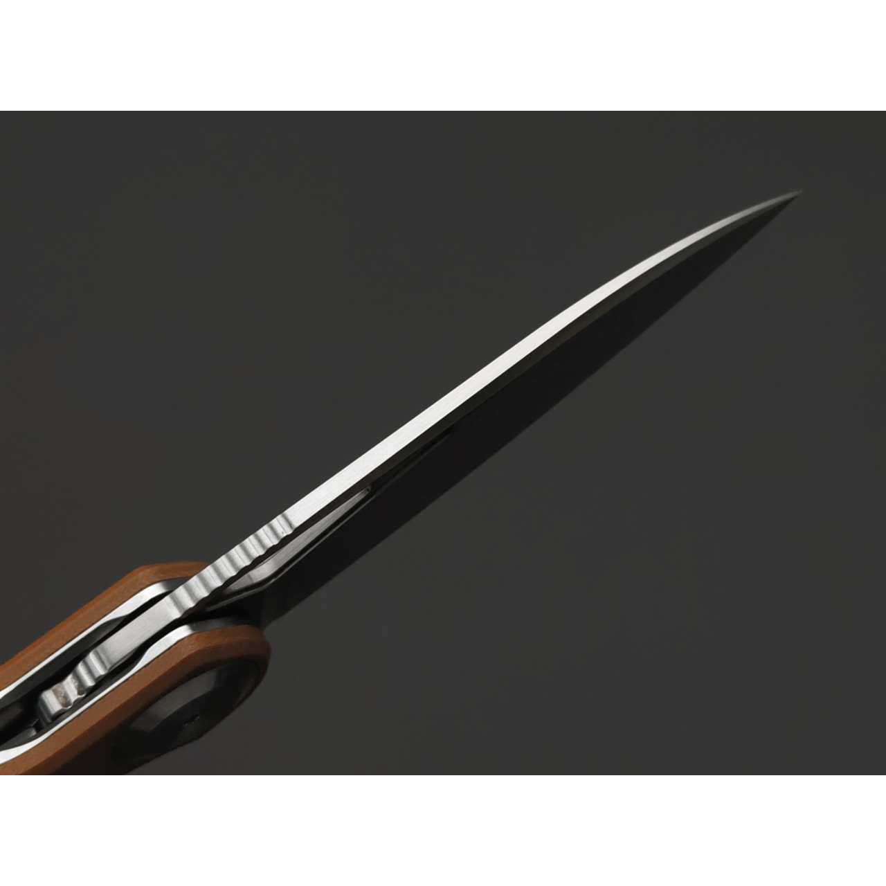 Dr.Tech складной нож Ondin Pro D4130GBR сталь D2, рукоять G10 brown