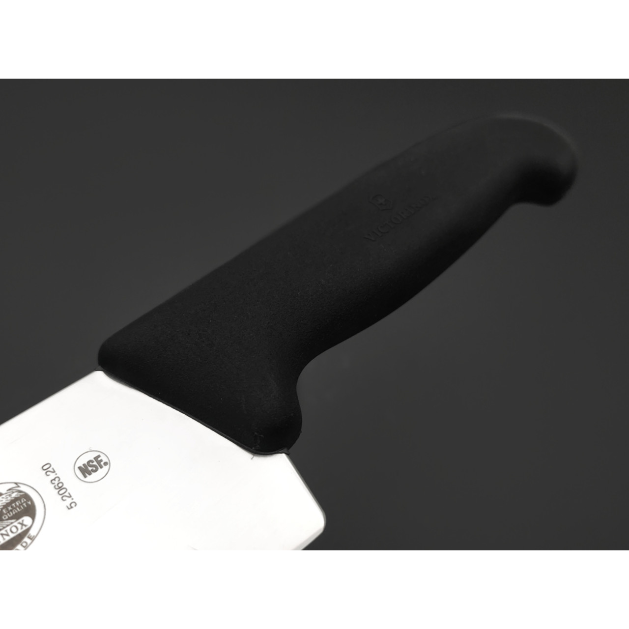 Нож разделочный Victorinox Fibrox 20 см 5.2063.20 сталь X50CrMoV15 рукоять TRE