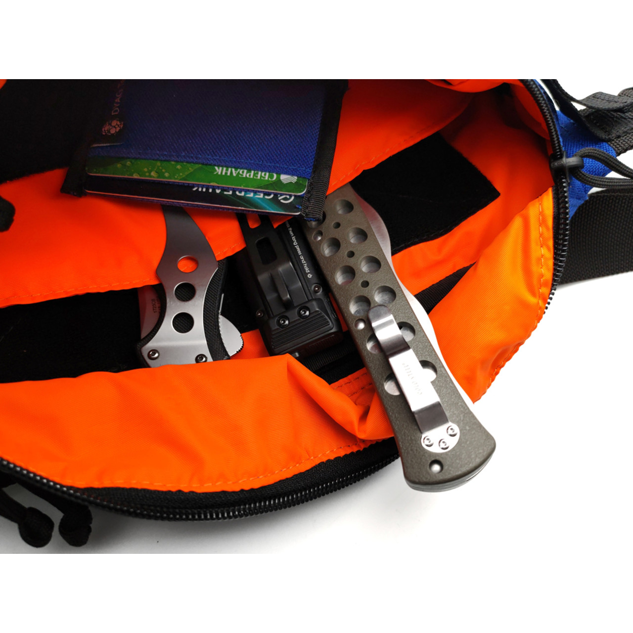 Дяг поясная сумка Hipbag L V3 nylon blue