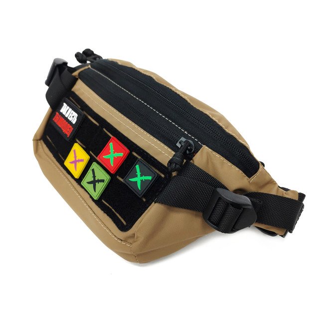 Дяг поясная сумка Hipbag M Pro nylon coyote, Molle 2