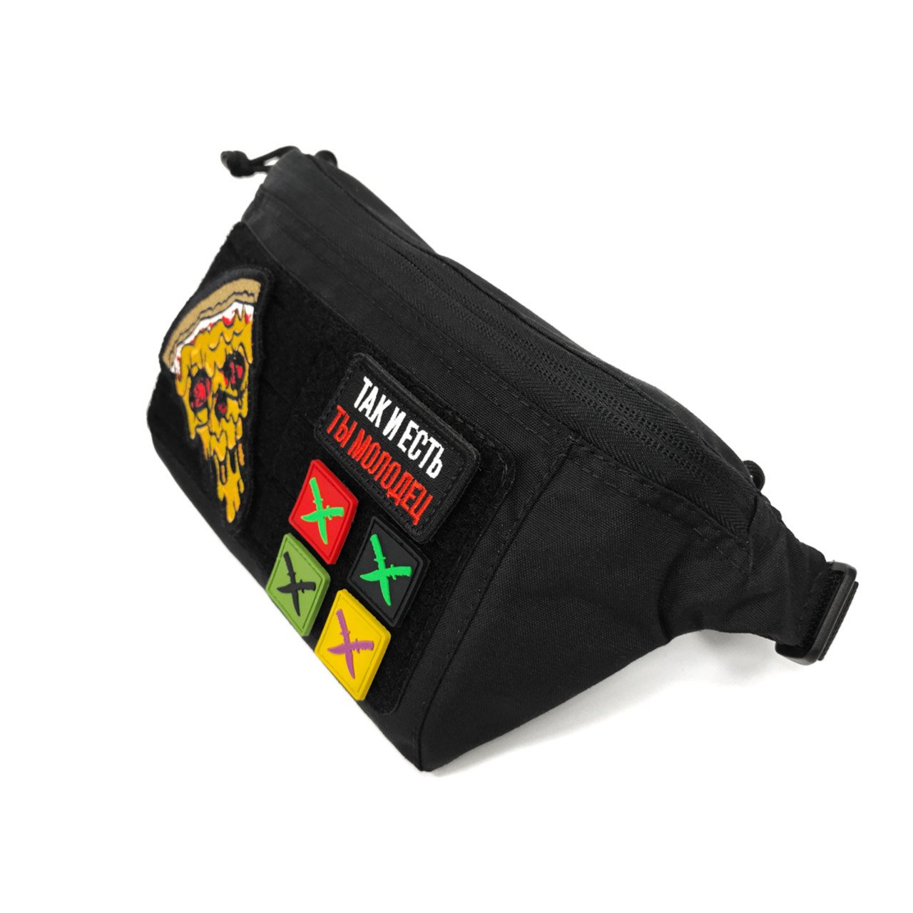 Дяг поясная сумка Hipbag S Pro nylon black, Molle 3