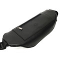 Сумка поясная XL NK0257 натуральная кожа, чёрная