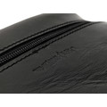 Сумка поясная XL NK0257 натуральная кожа, чёрная