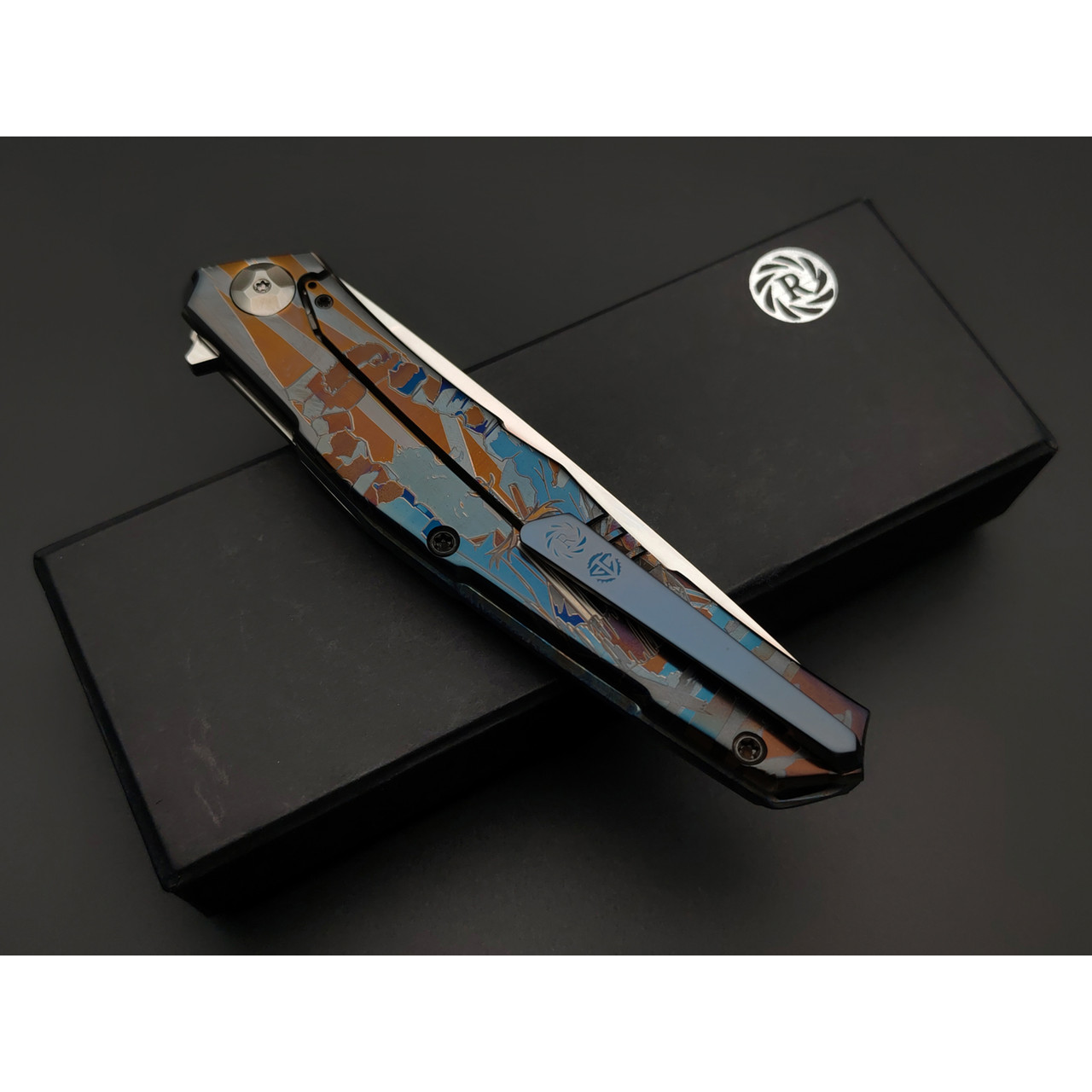 Neyris Knives складной нож Тезис сталь CPM Magnacut, рукоять Titanium, лазерная гравировка