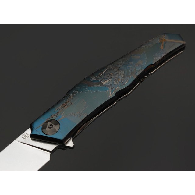 Neyris Knives складной нож Тезис сталь CPM Magnacut, рукоять Titanium, лазерная гравировка
