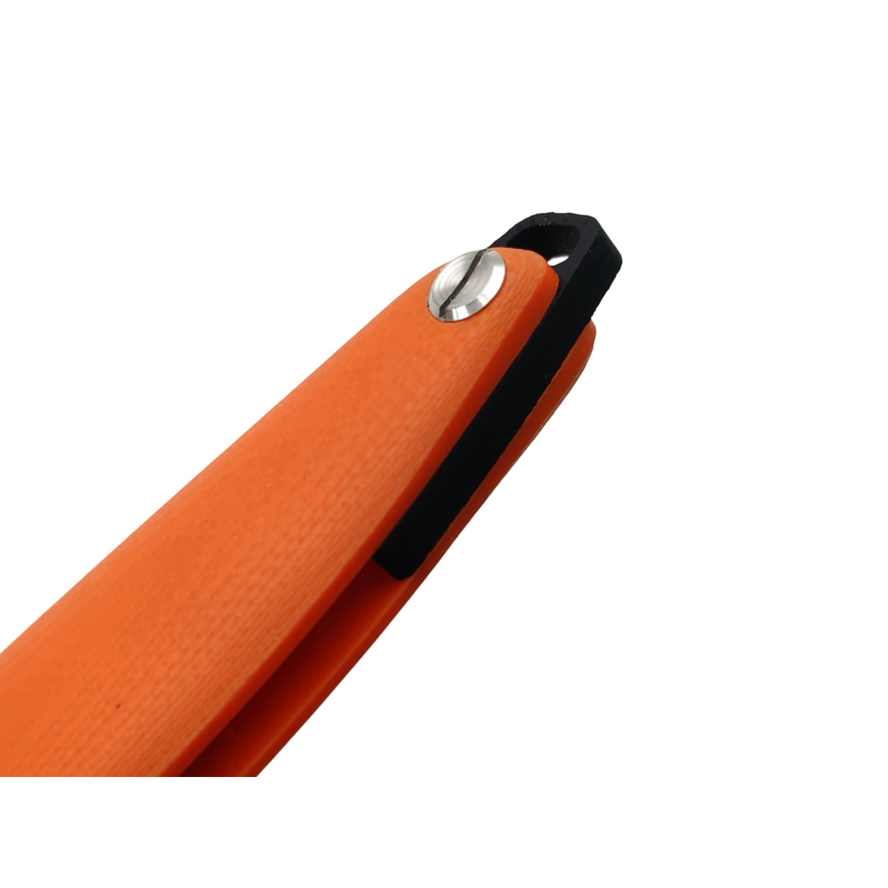 Saro складной фрикционный нож Канадец малый сталь VG-10, рукоять G10 orange