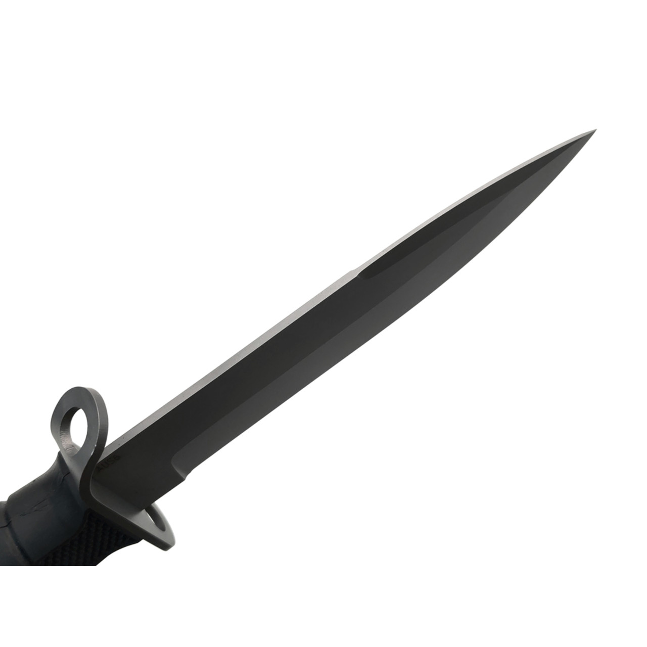 Saro нож 6Х9С сталь Aus-6 bead blast, рукоять резина