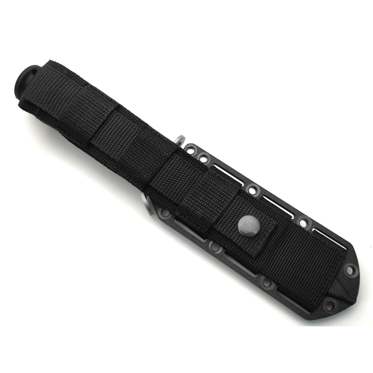 Saro нож 6Х9С сталь Х12МФ bead blast, рукоять резина