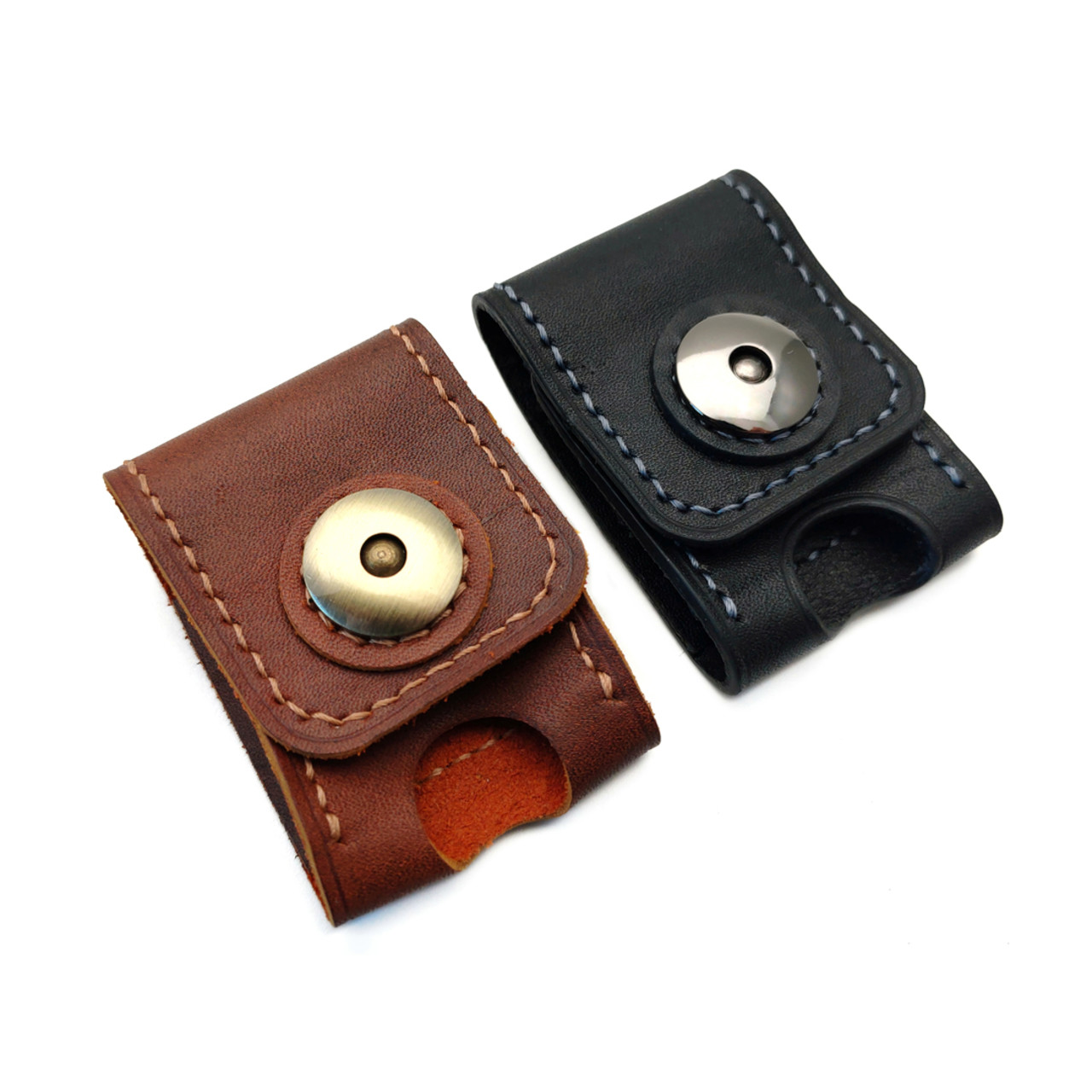 Чехол с магнитным замком для зажигалки Zippo NK0098 натуральная кожа