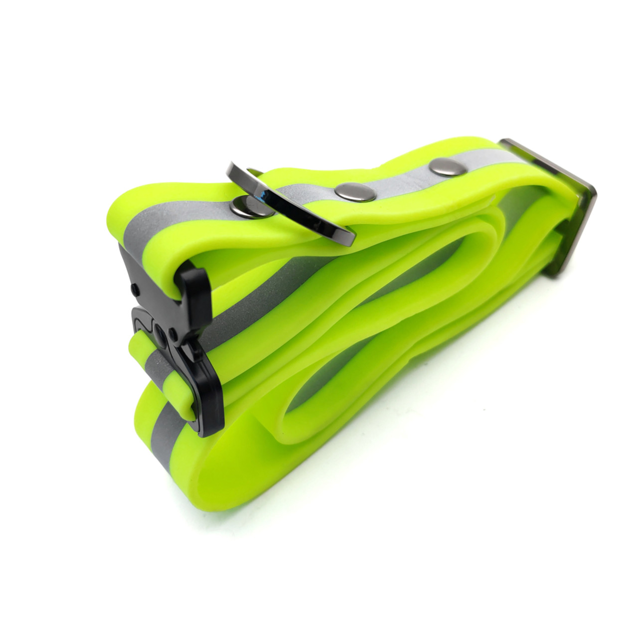 Ошейник Bio-Thane reflective neon yellow