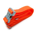 Ошейник Bio-Thane регулируемый safety orange, светлая фурнитура Ошейник Bio-Thane регулируемый safety orange, светлая фурнитура
