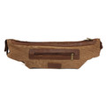 Сумка Hip Bag коричневая, размер M, материал кожа и канвас NK0128 Сумка Hip Bag коричневая, размер M, материал кожа и канвас NK0128