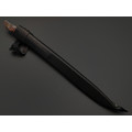 Kappush Knife нож Шип КМ048 сталь N690 стоунвош, рукоять Стаб. Кап клена красный