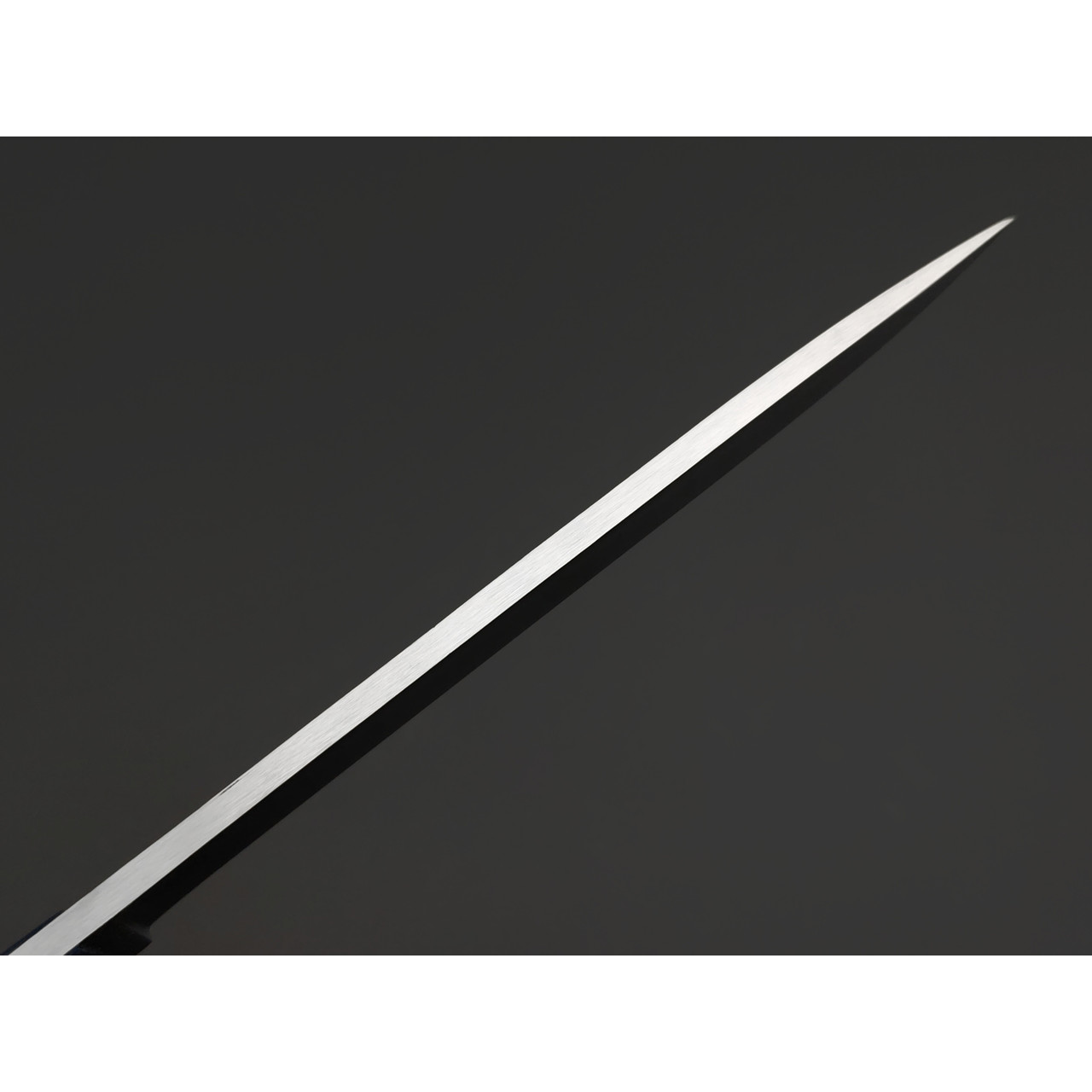 Kappush Knife нож Шип КМ045 сталь N690 стоунвош, рукоять Стаб. Кап клена синий