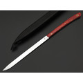 Kappush Knife нож Шип КМ041 сталь 440C стоунвош, рукоять Стаб. Кап клена красный