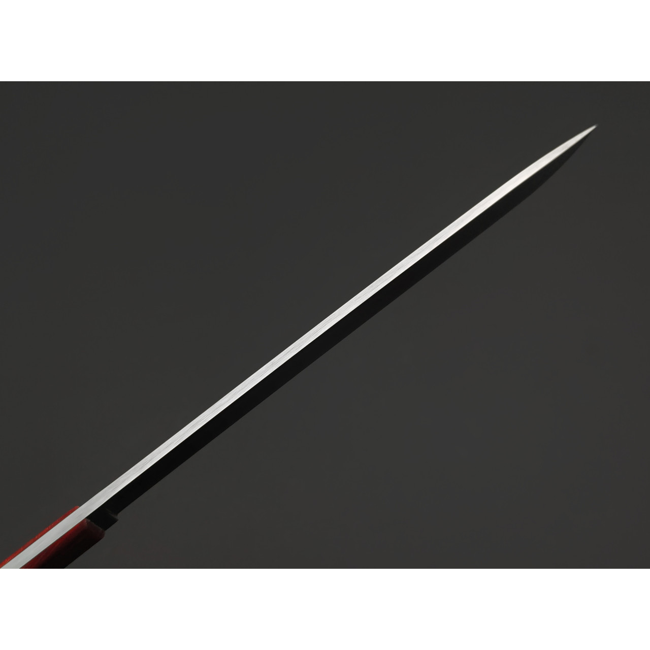 Kappush Knife нож Шип КМ041 сталь 440C стоунвош, рукоять Стаб. Кап клена красный