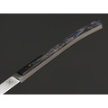 Kappush Knife нож Шип КМ044 сталь N690 стоунвош, рукоять Стаб. Кап клена синий Kappush Knife нож Шип КМ044 сталь N690 стоунвош, рукоять Стаб. Кап клена синий