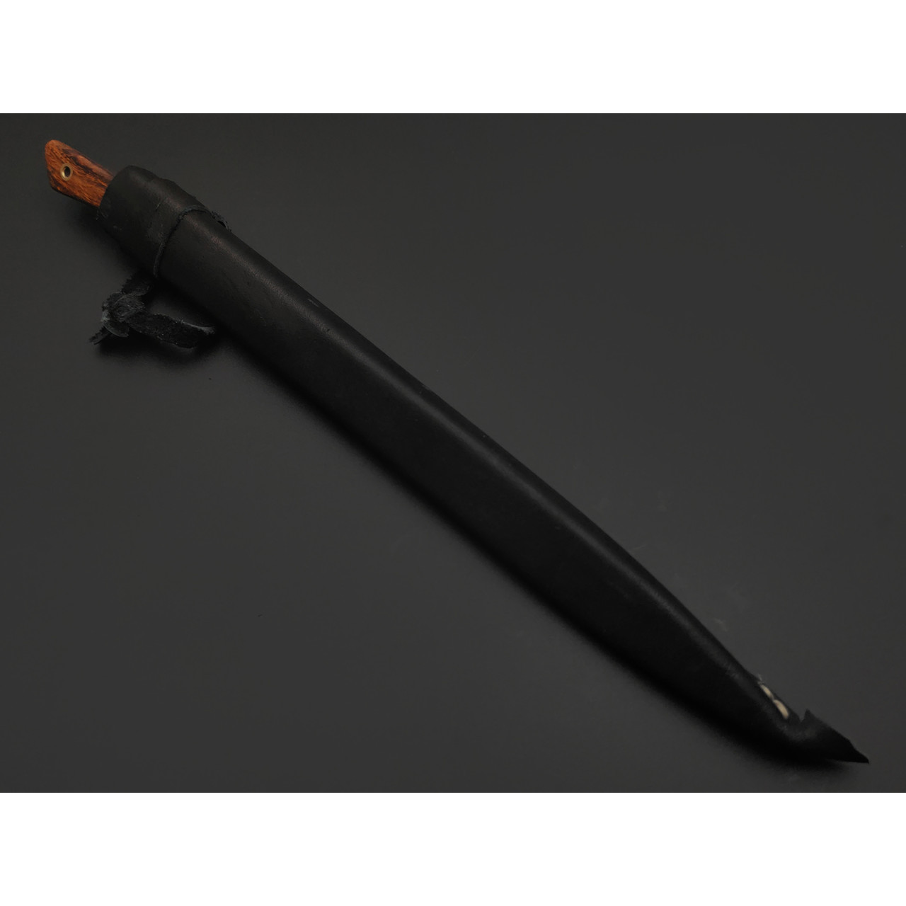 Kappush Knife нож Шип КМ043 сталь N690 полировка, рукоять Дерево айронвуд
